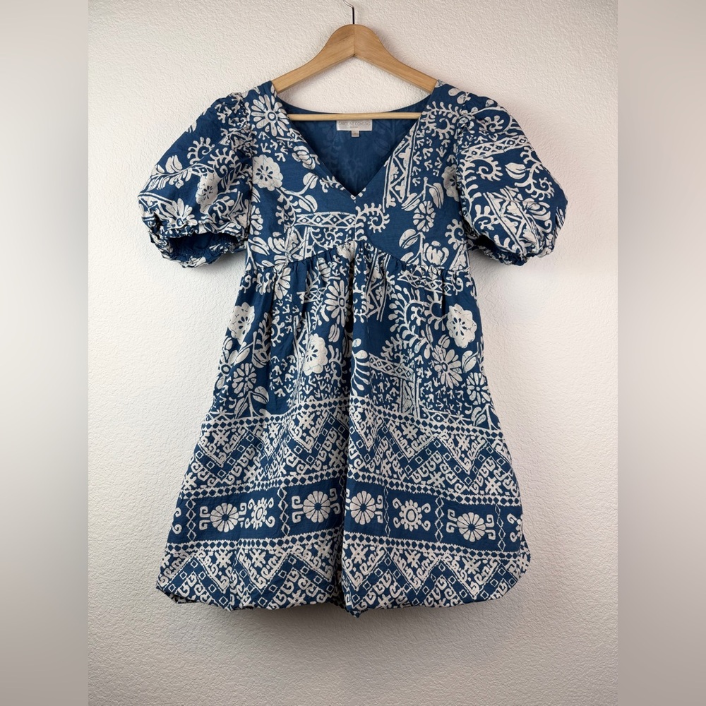 Caroline Constas Mini Cotton Bubble Dress